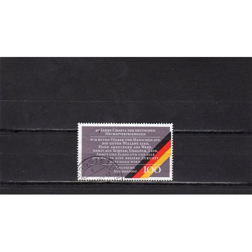 Timbre-Poste DAllemagne (République Fédérale)