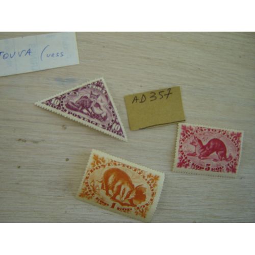 Ad // 357 * Petit Lot Timbres Toufa (Urss/Mongolie)