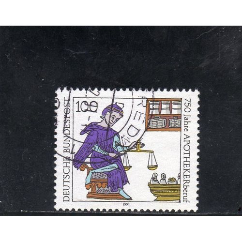 Timbre-Poste DAllemagne (République Fédérale)