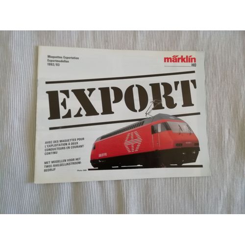 Fascicule Modelisme Ferroviaire Marklin N° 2 (1992-1993)-Marklin