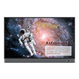 BenQ RM5502K - Classe de diagonale 55" Education IFP Series écran LCD rétro-éclairé par LED - interactive - avec tableau blanc interactif intégré, écran tactile (multitouch) - 4K UHD (2160p) 3840...