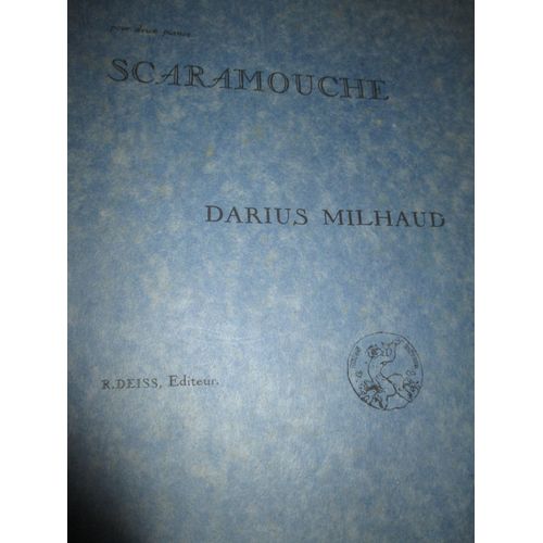 (Pour Deux Pianos) Scaramouche