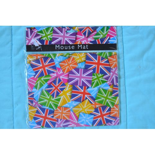 Tapis de souris Angleterre royaume uni drapeau multicolore mouse mat ordinateur portable clavier