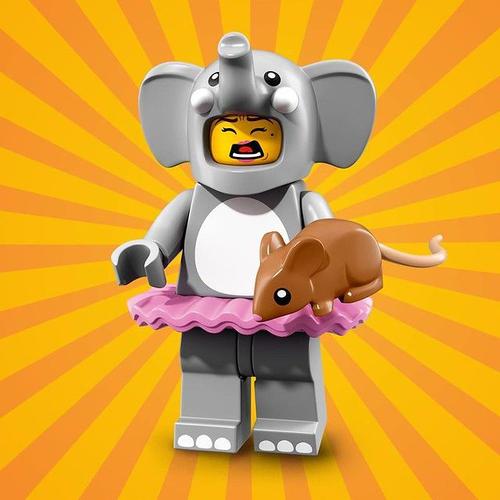 Lego Minifigures Série 18 - Éléphant Girl