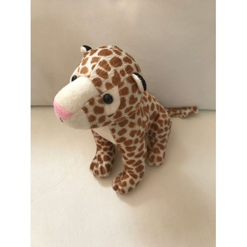 Peluche Doudou Léopard Panthère Courtepaille 22 Cm