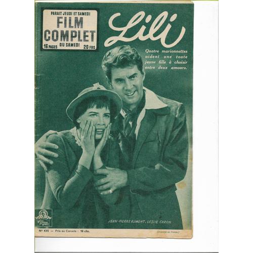 Film Complet N° 435 - Lili - Leslie Caron - Jean-Pierre Aumont -09.01.1954 -