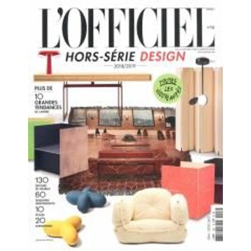L'officiel 1000 Modeles 16h Design