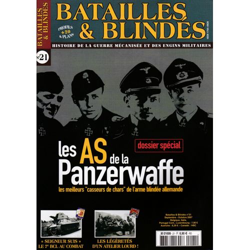 Batailles & Blindés 21 Les As De La Panzerwaffe