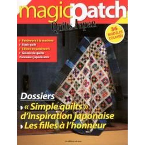 Magic Patch Quilt Japan 22 Simple Quilts