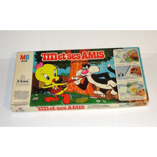 Titi Et Ses Amis Jeu De Societe Vintage 1976 Mb Jeux