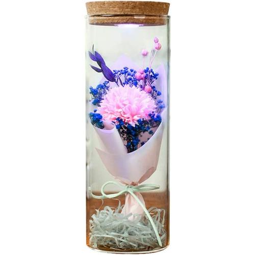 Noël conservé tournesol savon clou de girofle bouteille fleurs éternelles lumineuses pour cadeau de décoration