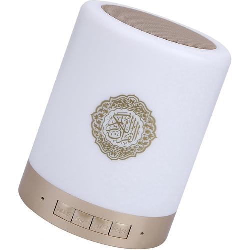 Lampe Tactile 8GMP3, Haut-parleur Coran sans Fil, Durable pour l'éclairage du Coran
