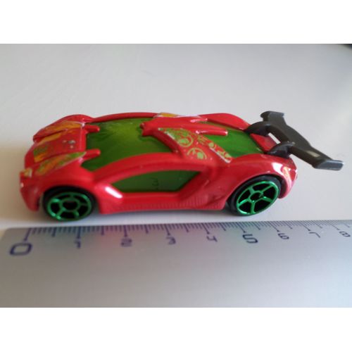 Dragster Rouge Vitres Jaunes Mac Do 2012-Hot Wheels