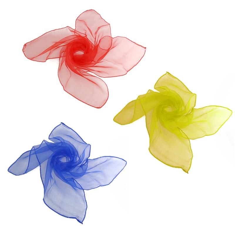 12 Pices 60*60 Cm Ourl Carr Jonglage Danse charpes 6 Cou... - 2