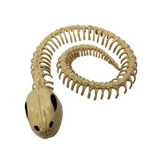 1pc Plastique Serpent Squelette Halloween Fête Décoration Simulation Squelette Effrayant Jouet Pour Maison Hantée Horreur Bar Halloween Fête