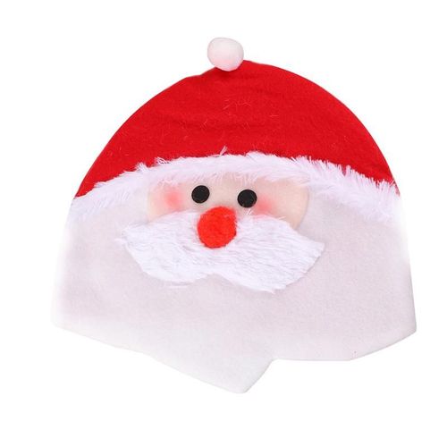 Casquette De Père Noël Doux Mignon Noël Enfants Chapeaux Créatifs Chapeaux De Père Noël Coiffe Décorations Faveurs De Fête Pour La Fête De Noël