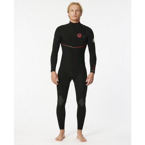 Flashbomb Fusion 3/2 Mm Zip Free - Combinaison De Surf Homme Black M - M