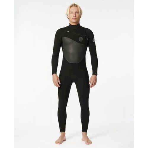 Flashbomb 5/3 Mm Chest Zip Wetsuit - Combinaison De Surf Homme Black S - S