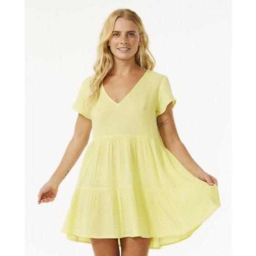 Premium Surf Dress - Robe Femme Bright Yellow L - L