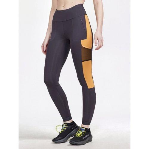 Pro Trail Tights - Collant Running Femme Slate / Desert M - M