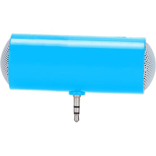 Mini Haut-Parleur Portable, Haut-Parleur Stéréo Portable, Prise Jack 3,5 Mm sans Fil, Haut-Parleur pour Musique, Haut-Parleur pour Téléphones Intelligents(Bleu)
