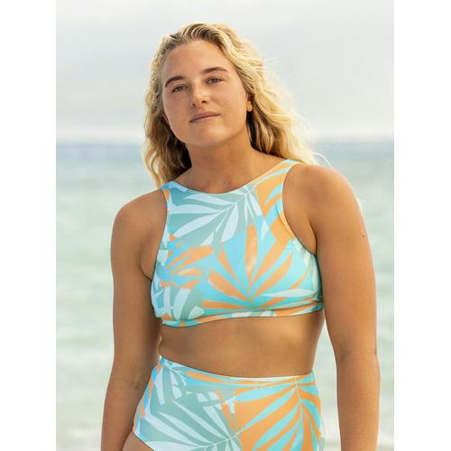 Pro The Pop Up - Haut De Bikini Crop-Top Pour Femme - Bleu -