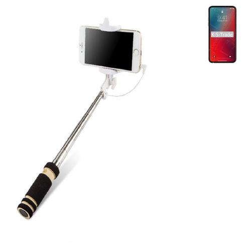 Pour Apple iPhone 12 Pro Max Selfie bâton Selfie-Stick Bouton