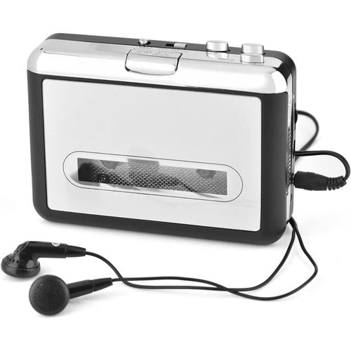 Lecteur de Cassettes USB Portable Walk Man Convertisseur de Bande Stéréo en MP3 avec Casque, Convertit Les Anciennes Cassettes en Lecture MP3 pour Lecteur MP3 ou Graver sur CD