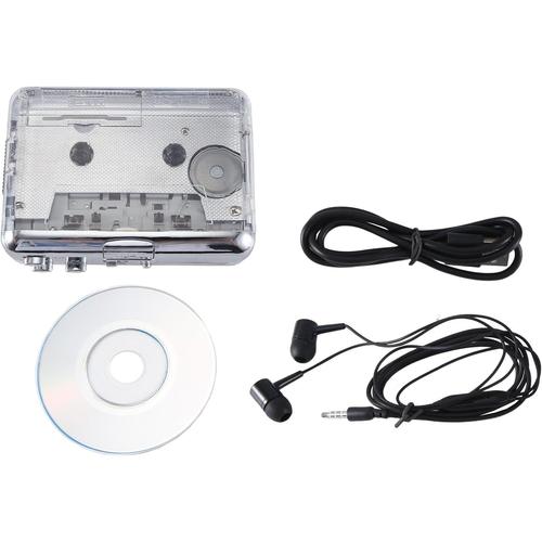 Lecteur cassette, convertisseur de musique audio MP3, baladeur USB, enregistrement USB pour ordinateurs portables et PC
