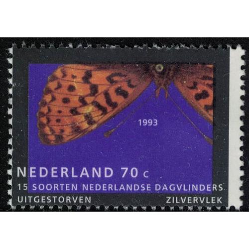 Pays Bas 1993 Used Papillon Boloria Euphrosyne Grand Collier Argenté Su