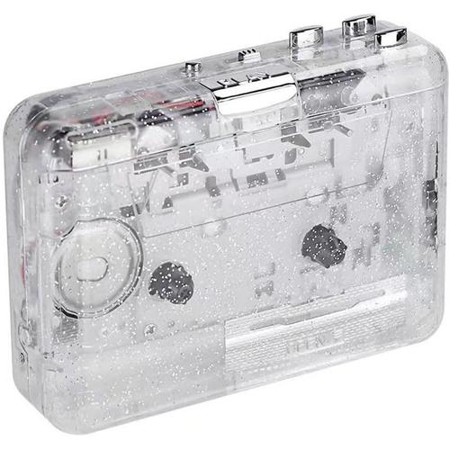 Lecteur Cassette USB Radio Lecteur Cassette USB Transparent Cinq Boutons