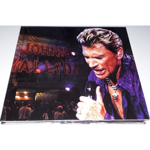 Johnny Hallyday Tres Rare Double Cd Original Hc De L'olympia 2000