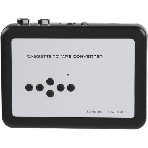 Convertisseur MP3, Cassette Portable vers Convertisseur MP3 Lecteur Flash USB Capture Audio Lecteur de Musique Lecteur de Musique Cassette Convertisseur MP3