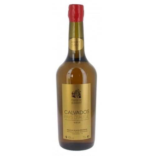 Manoir De Grandouet - Calvados Pays D'auge Vieux 5 Ans Grandval 40% 70 Cl - Made In Calvados