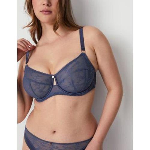 Soutien-Gorge À Balconnet Bleu