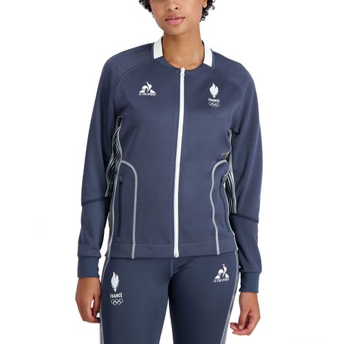 Sweat Zippé Femme Training Equipe De France Olympique