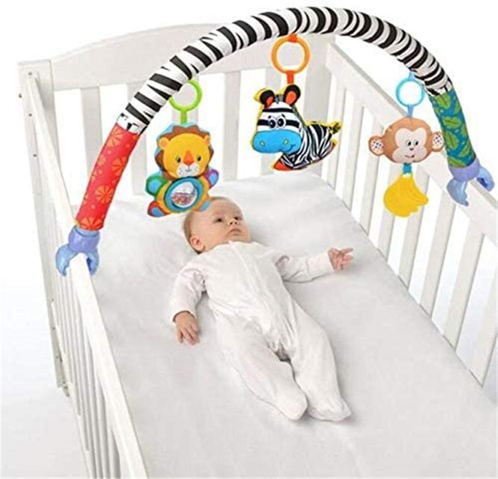 Arche articulée d'activité de bébé - Arche d'activité de bébé universelle  Poussette de barre de bébé suspendue Jeux Jouets fo