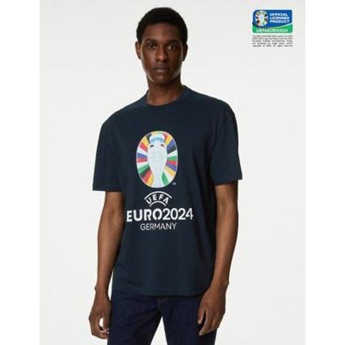 T-Shirt Uefa Euro2024¿ 100 % Coton - Multicolore