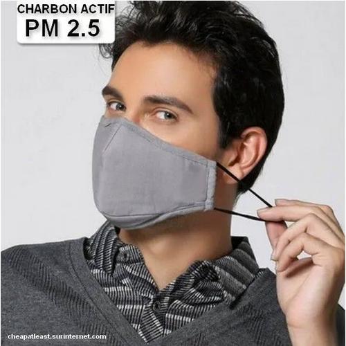 Masque Anti Pollution Filtrant Avec Insert Filtre À Charbon Actif (Pm 2.5) Contre Les Particules Fines, Poussières Allergènes, Pollens, Acariens, Squames - Cheapatleast 920 Visual Kei