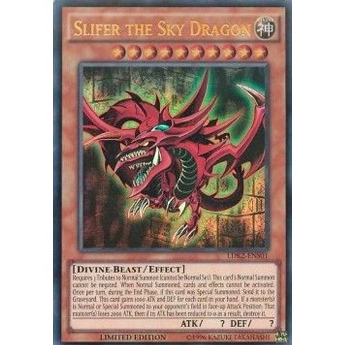 Yugioh! Slifer, Le Dragon Céleste (Ldk2-Frs01)