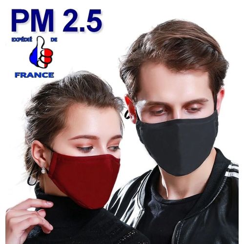 Masque Anti Pollution Filtrant Avec Insert Filtre À Charbon Actif (Pm 2.5) Contre Les Particules Fines, Poussières Allergènes, Pollens, Acariens, Squames - Cheapatleast 920 Visual Kei