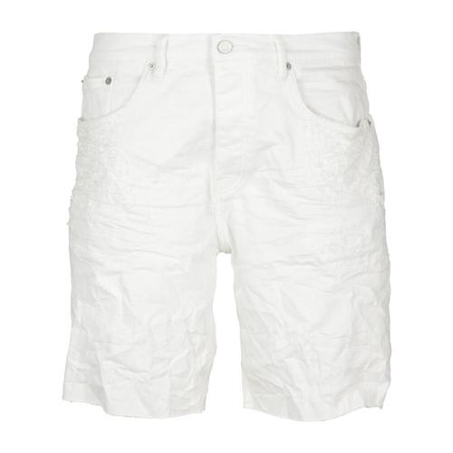 Purple Brand - Shorts > Casual Shorts - White