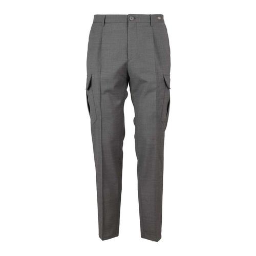 Tagliatore - Trousers > Slim-Fit Trousers - Gray