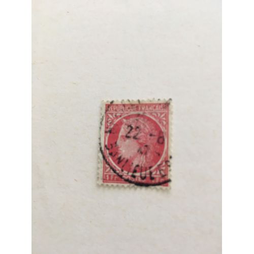 Timbres Ceres 1945-47 Rose Rouge