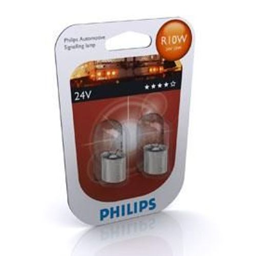 2 Ampoules R10w 24v Philips