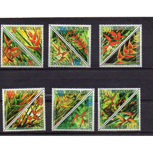 Suriname- Série De Timbres Neufs- Plantes