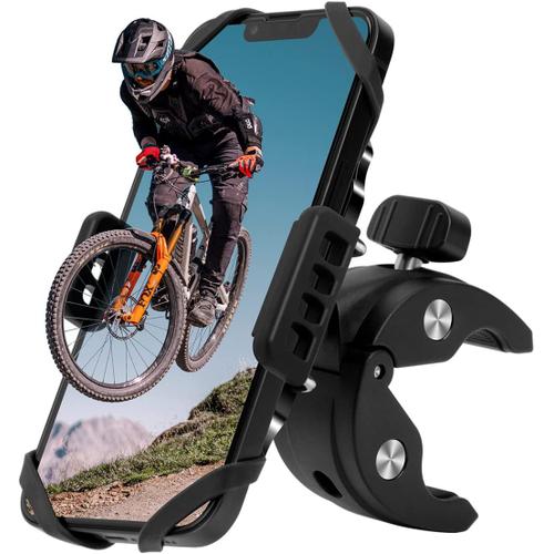 Support De Téléphone Pour Vélo Support Universel Réglable À 360° Pour Iphone 14pm 13p 12pm Mini 11pm Samsung S10 S9, Smartphone 3,5-7,2 Pouces