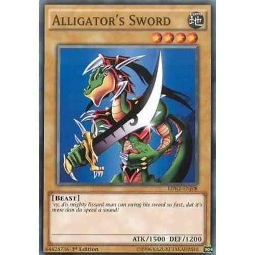 Yugioh! Glaive De L'alligator (Ldk2-Frj08)