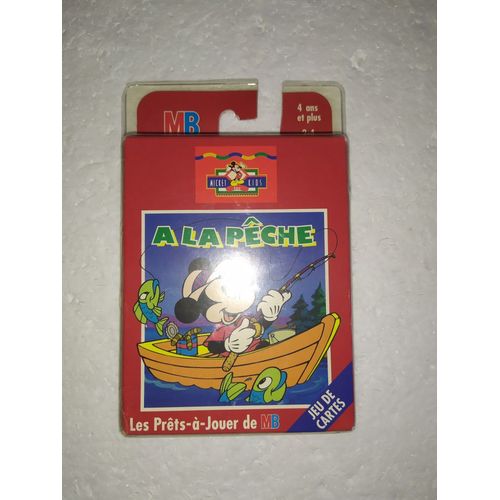 Jeu De Cartes À La Pêche Mickey Mb 1999