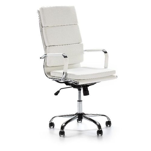 Fauteuil De Bureau Morgan Inclinable Blanc